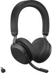 Jabra Evolve2 75 Wireless PC Headset mit 8-Mikrofon-Technologie -