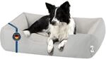 BedDog Hundebett Zara Hundekissen Hundekorb mit Waschbarem Bezug |...