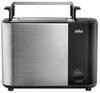 Braun Household HT5015.BK HT5015BK toastafette, Kunststoff, Edelstahl,...