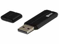 MYMEDIA USB-Stick, 64 GB, USB 2.0, Schwarz