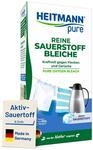 HEITMANN pure Reine Sauerstoffbleiche 350 g | Bleichmittel aus Aktiv-Sauerstoff...