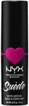 NYX Professional Makeup Lippenstift - Suede Matte Lipstick, superleichter & pudriger