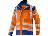 KÜBLER Workwear KÜBLER REFLECTIQ Arbeitsjacke PSA 2 warnorange/Kornblumenblau