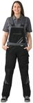 PLANAM Highline Latzhose Damen Arbeitslatzhose mit Knietaschen | Arbeitslatzhose mit