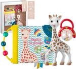 Sophie la Girafe Geburtsset mit Erlebnisbuch und Rassel f&uuml;r Baby | 100 %
