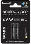 eneloop pro, AAA/Micro Ni-MH Akku, 2er-Pack, Kapazit&auml;t mit min. 930 mAh,