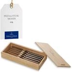 Villeroy und Boch Oscar Pizza- und Steakmesser-Set, 6-teilig, Edelstahl