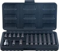 BGS Diy 5040 | Bit-Satz | Antrieb Au&szlig;ensechskant 10 mm (3/8") | T-Profil (f&uuml;r Torx)