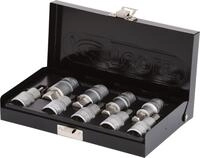 KS Tools 911.1321 1/2" Bit-Stecknuss-Satz Innensechskant, kurz, 9-tlg., Farbe,...