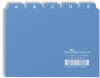 Durable Leitregister A - Z, A6 quer, 1 Stück, blau, 366006