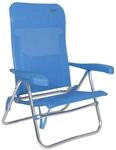 Silla playa aluminio, desmontable (Multifibra)