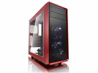 Fractal Design Focus G Red Window, PC Gehäuse (Midi Tower mit seitlichem...