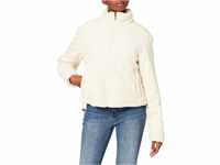 Urban Classics Damen Ladies Corduroy Puffer Jacket Jacke, whitesand, S