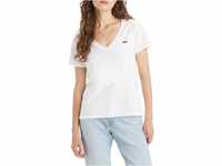 Levi's Damen Perfect V-Neck T-Shirt,White +,XS