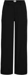 Object Damen Objlisa Wide Pant Noos Hose, Schwarz, 36 EU