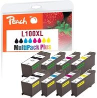 Peach L100 Spar Pack Druckerpatronen XL (BK, C, M, Y) ersetzt Lexmark No.