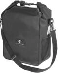 M-Wave Fahrrad Gep&auml;cktr&auml;gertasche wasserdicht, 16 L, Clip-on-Halter,...