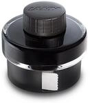 LAMY T52 Tinte black 50ml - Tintenglas mit Tintensammelbecken - Standfu&szlig; aus