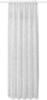 Albani Schal mit Gardinenband vd. Schlaufen/Alessio / 245x135 cm, weiß