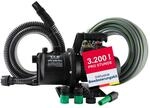 T.I.P. Gartenpumpe mit Bew&auml;sserungsset (3.200 l/h F&ouml;rdermenge, 42 m...