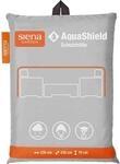 Siena Garden AquaShield Loungeschutzh&uuml;lle, silber-grau, mit Active Air System,