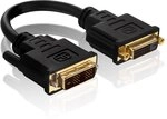 PureInstall PI070 High Speed DVI/DVI-Adapter (DVI-D (18+1) Stecker auf DVI-D...
