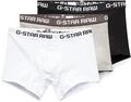 G-STAR RAW Herren Classic Trunks 3-Pack, Mehrfarben (Black/Grey Htr/White