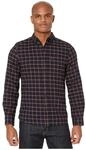 Fj&auml;llr&auml;ven &Ouml;vik Flannel Shirt, M, Dark Navy