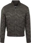 Urban Classics Herren Bomber Jacke Tonal Camo Bomber Jacket TB1621, Gr. Small, Gr&uuml;n
