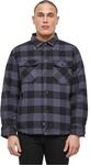 Brandit Lumber Jacket, Farbe: black/grey, Gr&ouml;&szlig;e: L