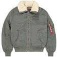 Alpha Industries B15-3 TT Bomberjacke f&uuml;r Herren Vintage Green