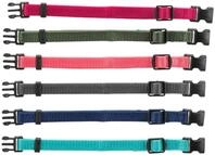 TRIXIE Junior Welpenhalsband 6er Set f&uuml;r Hunde Gr. S&ndash;M, 17&ndash;25 cm/10 mm