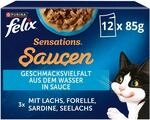 FELIX Sensations Saucen Nassfutter f&uuml;r Katzen Geschmacksvielfalt aus dem...