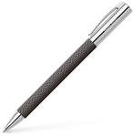 FABER-CASTELL 147055 - Dreh-Kugelschreiber Ambition OpArt, Schreibst&auml;rke B, black