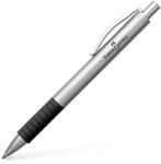 FABER-CASTELL - Kugelschreiber Essentio Metall Matt, Mine B, Silber | Matt