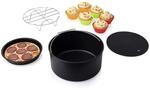 Princess 10-teiliges Airfryer Zubeh&ouml;r Set f&uuml;r XL Hei&szlig;luftfritteuse 3,2 Liter,