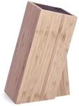 Zeller 25328 Messerblock mit Borsteneinsatz 9.5 x 15 x 23.5 cm, Bamboo