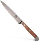 G&uuml;de Solingen - Tomatenmesser mit Welle geschmiedet, 13 cm, Birnenholz, ALPHA...
