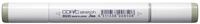 COPIC Sketch Marker Typ BG - 93, Green Gray, professioneller Pinselmarker, mit...