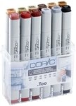 COPIC Classic Set "Architektur Farben", 12er Set im Acryl-Display, Twin Marker...