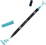 Tombow ABT-452 Fasermaler Dual Brush Pen mit zwei Spitzen, process blue, 1...
