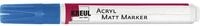 KREUL 46237 - Acryl Matt Marker Medium, mit Rundspitze ca. 2 - 4 mm, blau,...