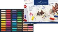FABER-CASTELL 128272 - Softpastellkreide STUDIO QUALITY mini, 72er Etui | Weiche