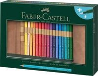 Faber-Castell 117530 Albrecht D&uuml;rer Aquarellstifte, Roll-Etui mit 30 Aquarell