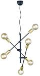 Trio Leuchten 306700632 Cross A++ to E, Pendelleuchte, Metall, E27, Schwarz...