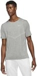 Nike Df Rise 365 Ss T-Shirt Smoke Grey/Htr/Reflective Silv M