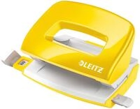 Leitz Mini Locher aus Metall, kleiner Locher f&uuml;r 10 Blatt, Metall,...