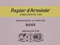 Papier d'Armenie La Rose Brennpapier, 12 Blatt