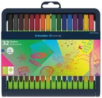 Schneider Line-Up Fineliner (Strichst&auml;rke 0,4 mm, aus biobasiertem Kunststoff,