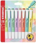 STABILO - Textmarker - swing cool Pastel - 8er Pack
